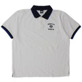North Sails Mens Rugby Polo Shirt XL White Cotton