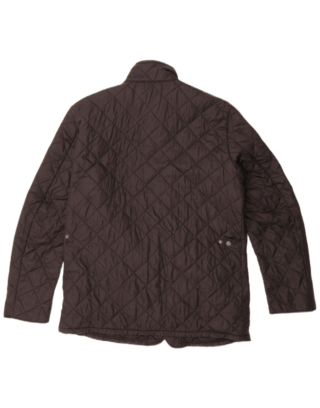 FRENCH CONNECTION Mens Quilted Jacket UK 38 Medium Black Polyamide