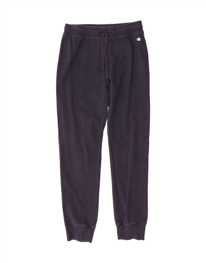 CHAMPION Womens Tracksuit Trousers Joggers UK 14 Medium  Navy Blue Vintage Champion and Second-Hand Champion from Messina Hembry 
