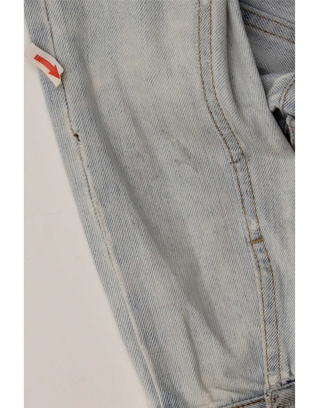 Topshop Womens Denim Jacket UK 10 Small Blue Cotton
