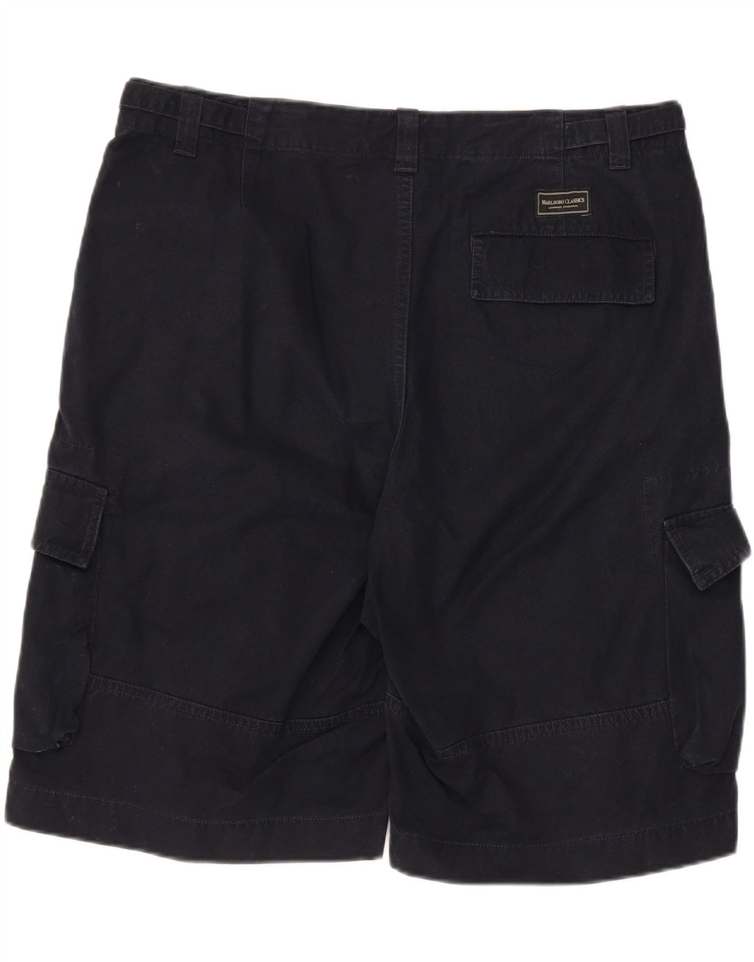MARLBORO CLASSICS Mens Cargo Shorts IT 56 3XL W38  Navy Blue