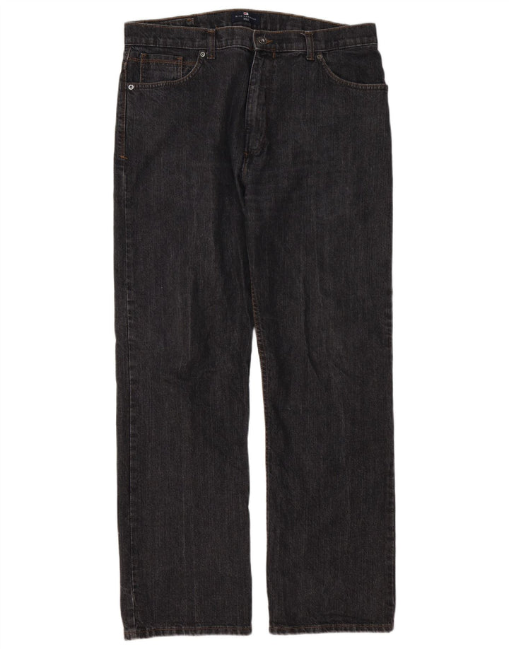 Marks & Spencer Mens Blue Harbour Straight Straight Jeans W38 L31 Grey