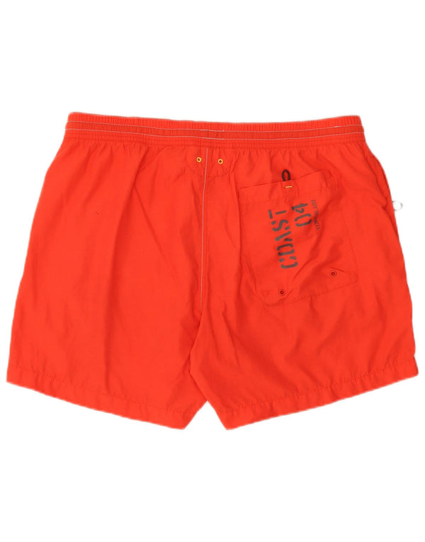 Timberland Mens Graphic Swimming Shorts Large  Orange
