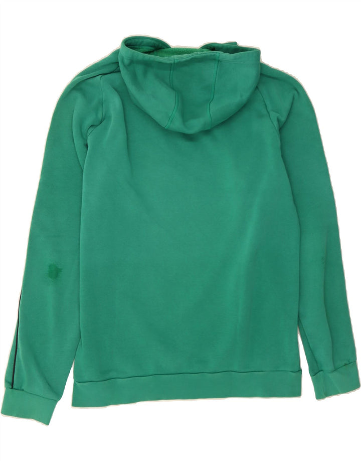 ADIDAS Mens Hoodie Jumper Large Green Vintage Adidas and Second-Hand Adidas from Messina Hembry 