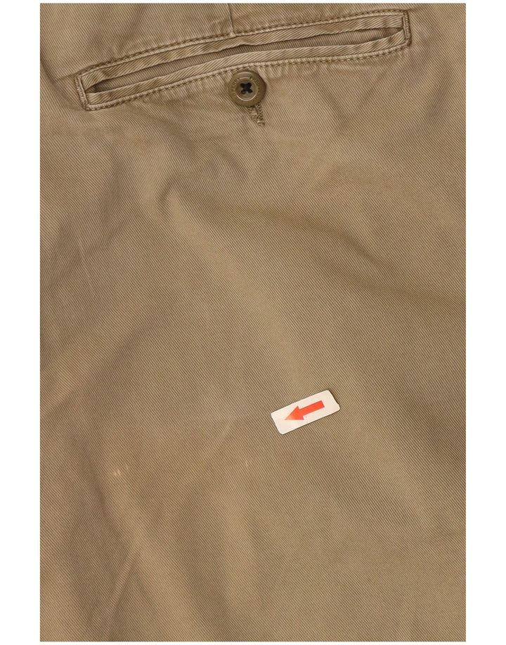 Fred Perry Mens Chino Shorts IT 48 Medium W32  Khaki Cotton