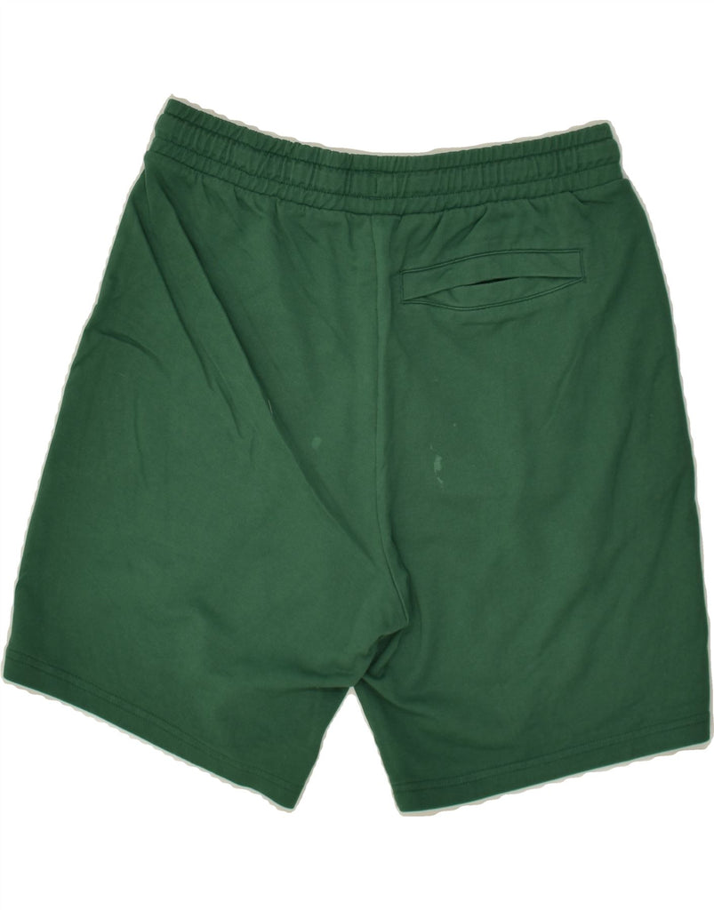 PUMA Mens Sport Shorts Medium Green Cotton | Vintage Puma | Thrift | Second-Hand Puma | Used Clothing | Messina Hembry 