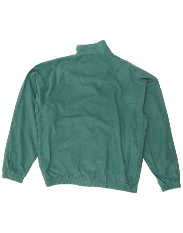 Greenstone Park Mens Tracksuit Top Jacket Medium Green Polyester