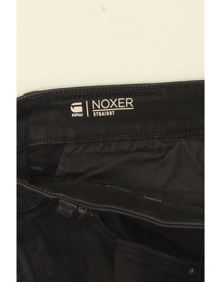 G-Star Mens Noxer Straight Jeans W30 L31 Black