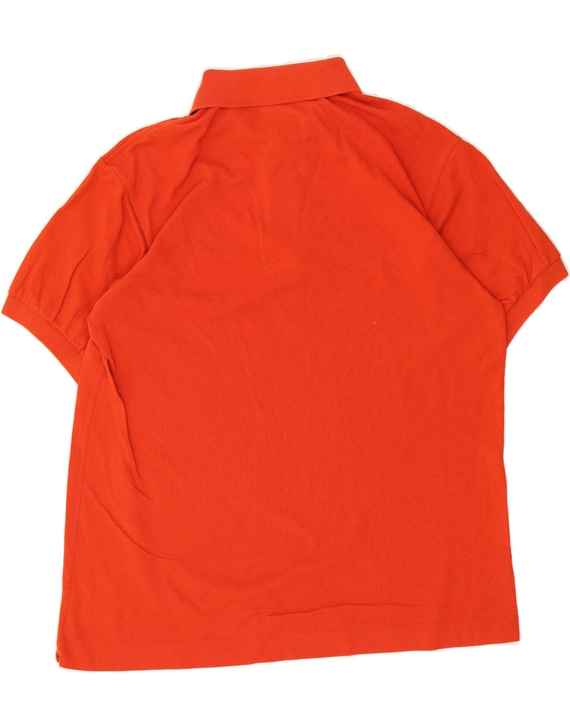 LACOSTE Mens Polo Shirt Size 4 Medium Red Cotton Vintage Lacoste and Second-Hand Lacoste from Messina Hembry 