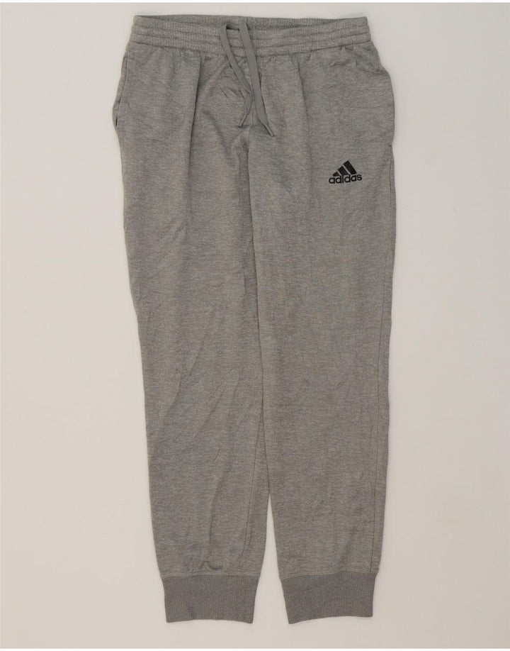 ADIDAS Mens Climawarm Tracksuit Trousers Joggers Medium  Grey Polyester Vintage Adidas and Second-Hand Adidas from Messina Hembry 