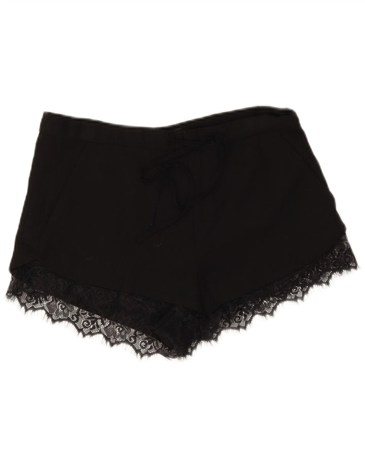 Zara Womens Hot Pants Small W26 Black