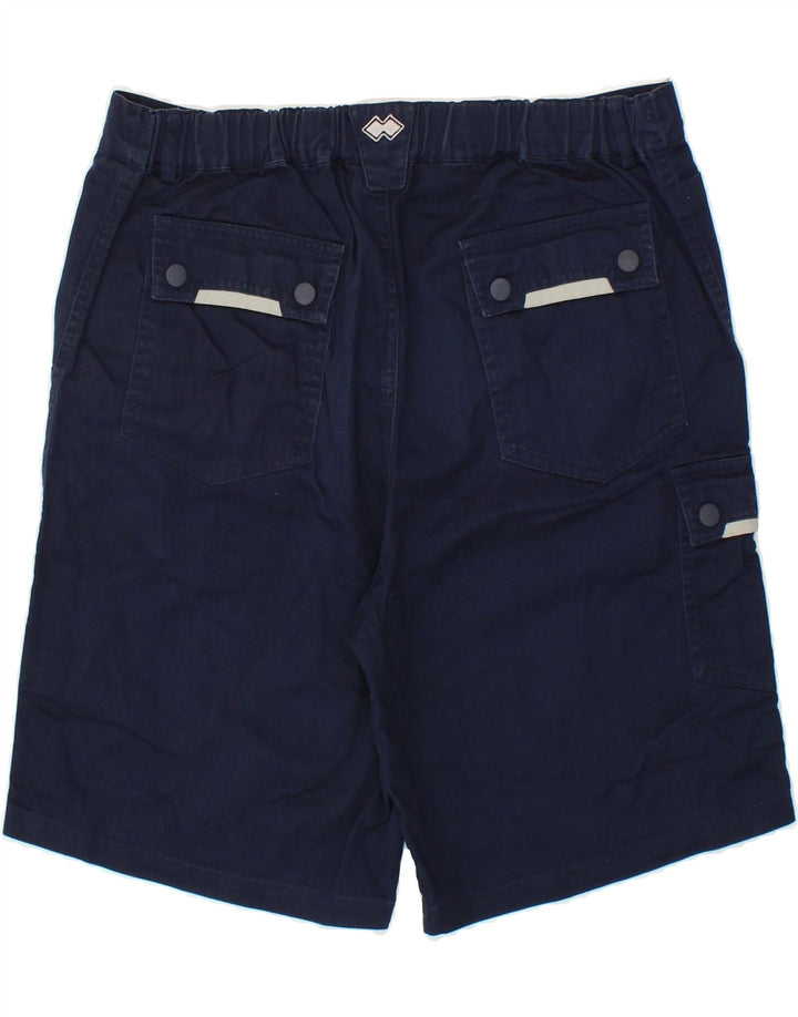 ERREA Mens Cargo Shorts Medium W30 Navy Blue Cotton Vintage Errea and Second-Hand Errea from Messina Hembry 