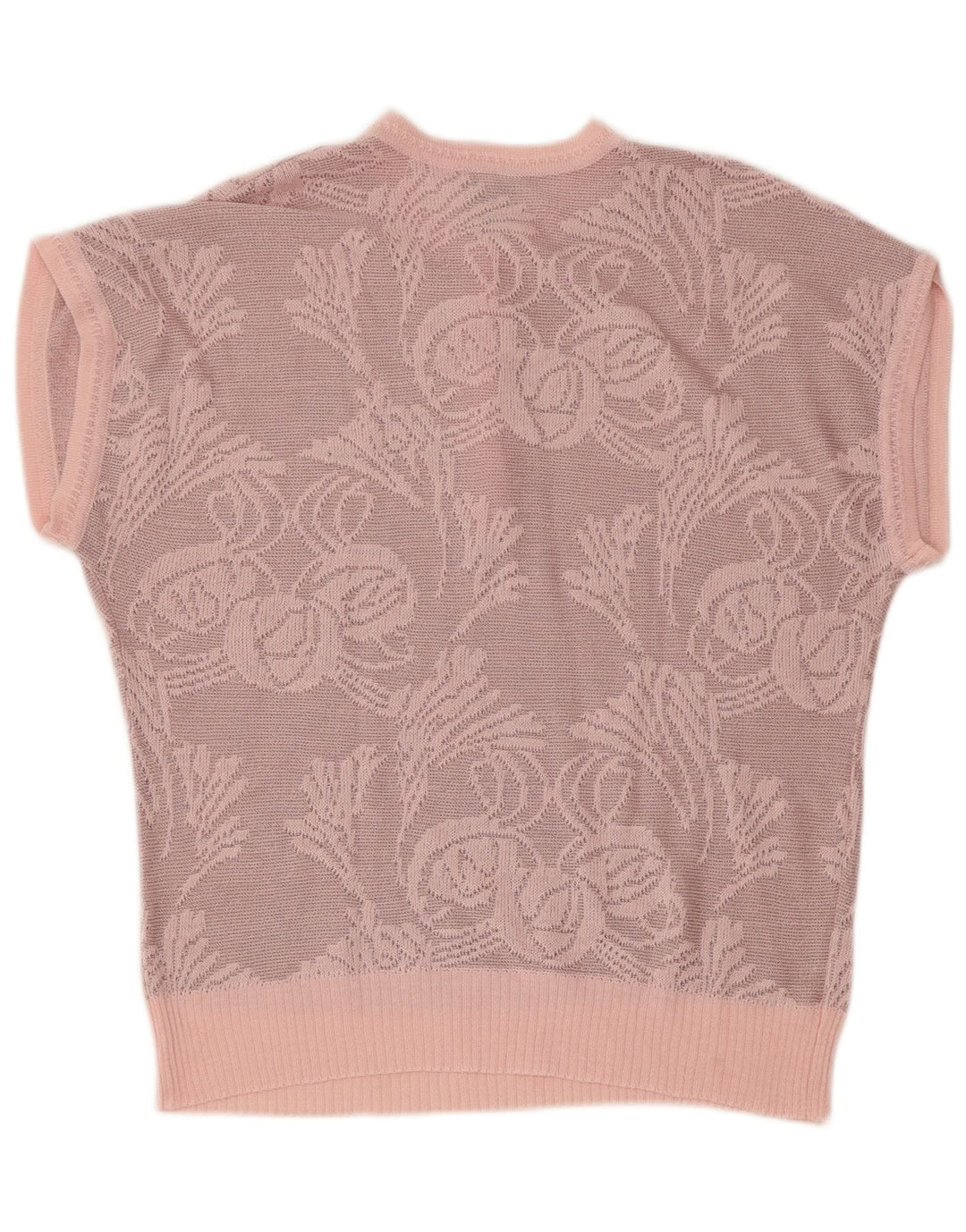 FREYA Womens Crew Neck Jumper Sweater EU 40 Medium Pink Floral