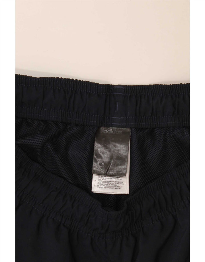 Adidas Mens Sport Shorts Medium Navy Blue Polyester