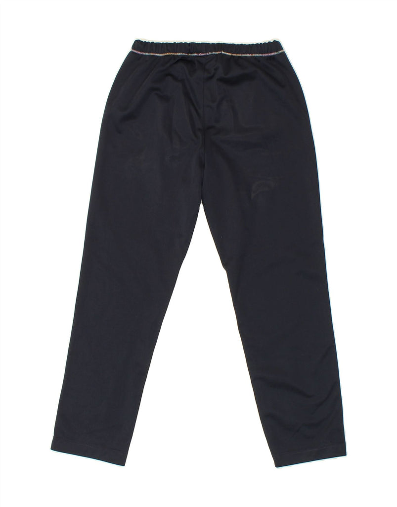 LOTTO Girls Tracksuit Trousers 7-8 Years Navy Blue | Vintage Lotto | Thrift | Second-Hand Lotto | Used Clothing | Messina Hembry 