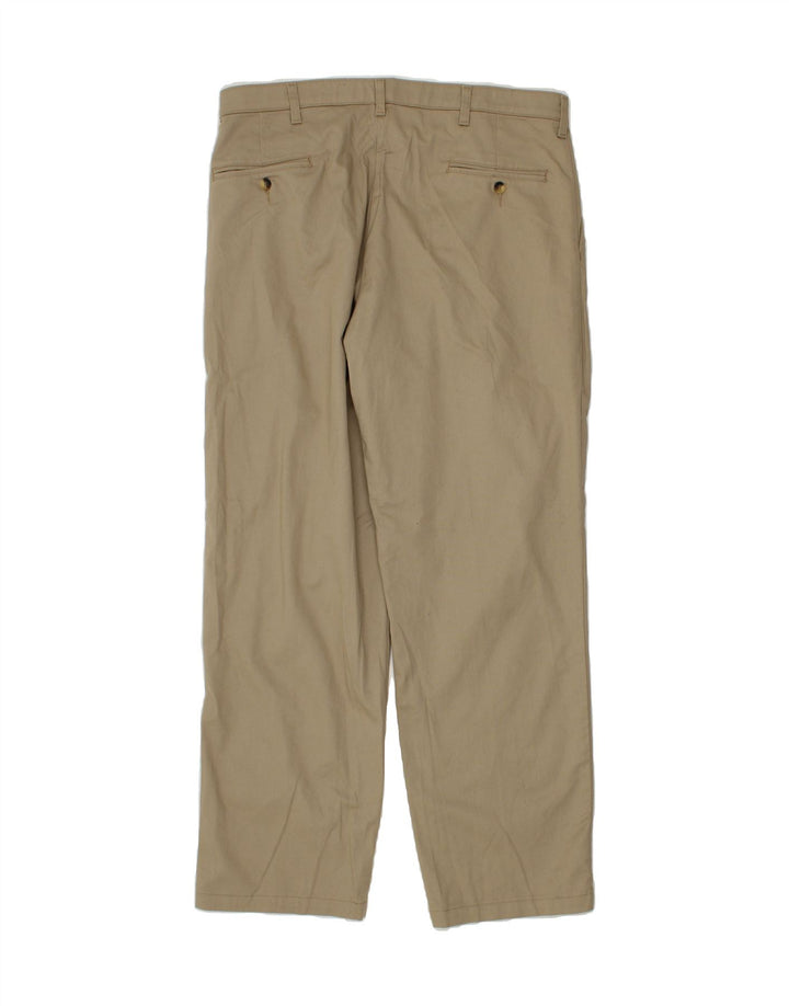 WRANGLER Mens Pegged Chino Trousers W36 L32 Beige Cotton Vintage Wrangler and Second-Hand Wrangler from Messina Hembry 