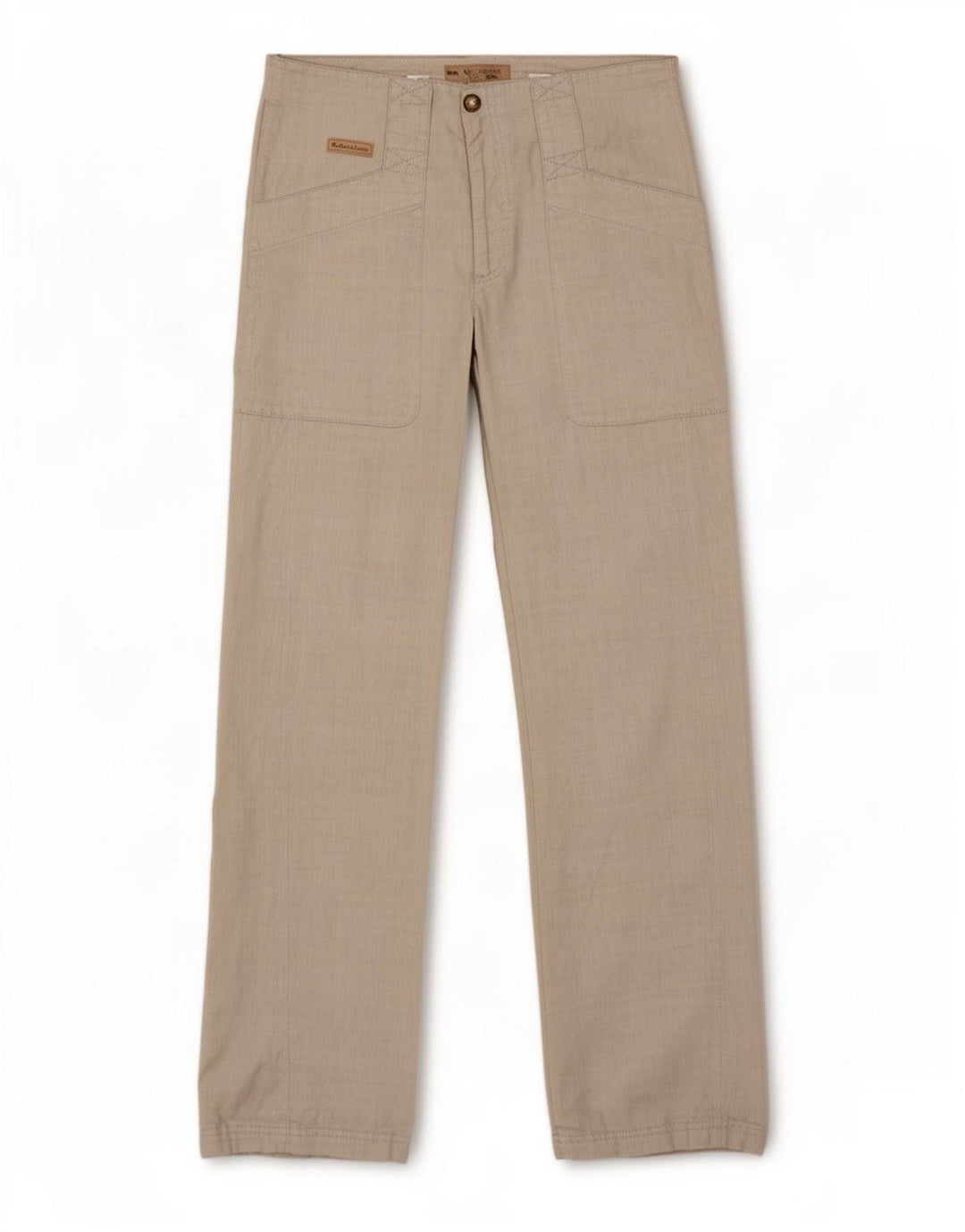 Marlboro Classics Womens Cargo Trousers EU 42 Large W30 L30 Beige