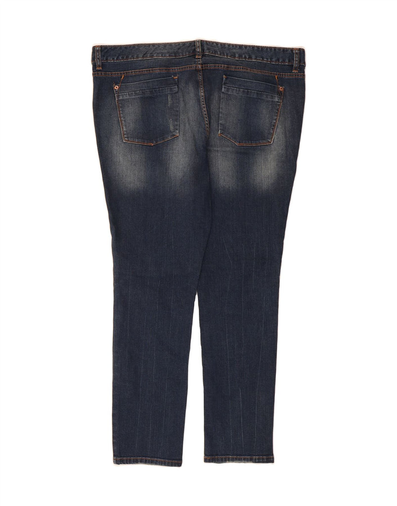 MOSSIMO Womens Skinny Jeans US 18 2XL W40 L31 Navy Blue Cotton Vintage Mossimo and Second-Hand Mossimo from Messina Hembry 