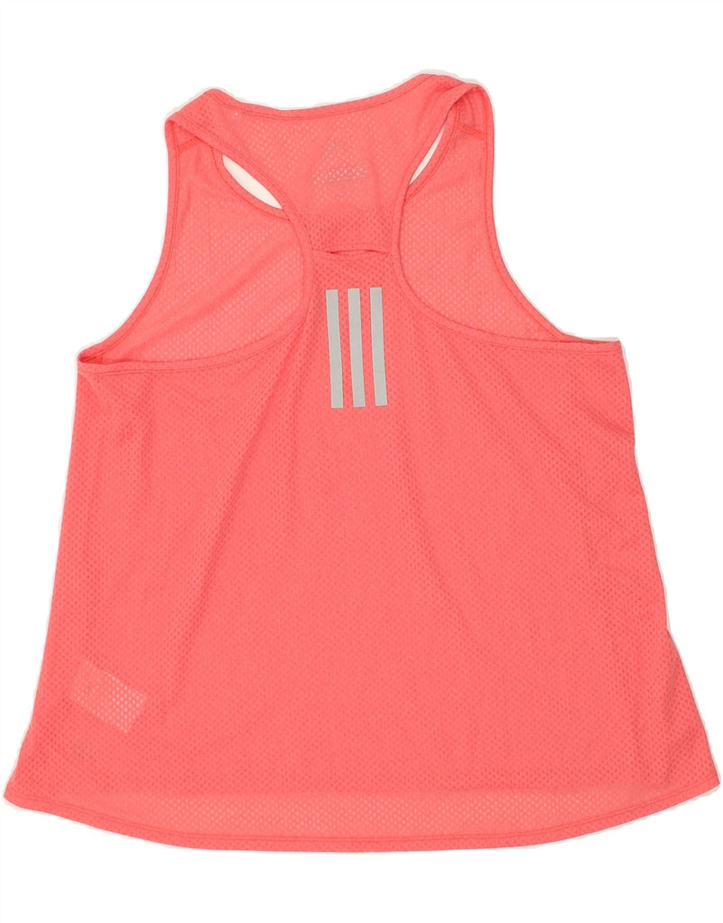 ADIDAS Womens Climalite Vest Top UK 12/14 Medium Pink Polyester | Vintage Adidas | Thrift | Second-Hand Adidas | Used Clothing | Messina Hembry 