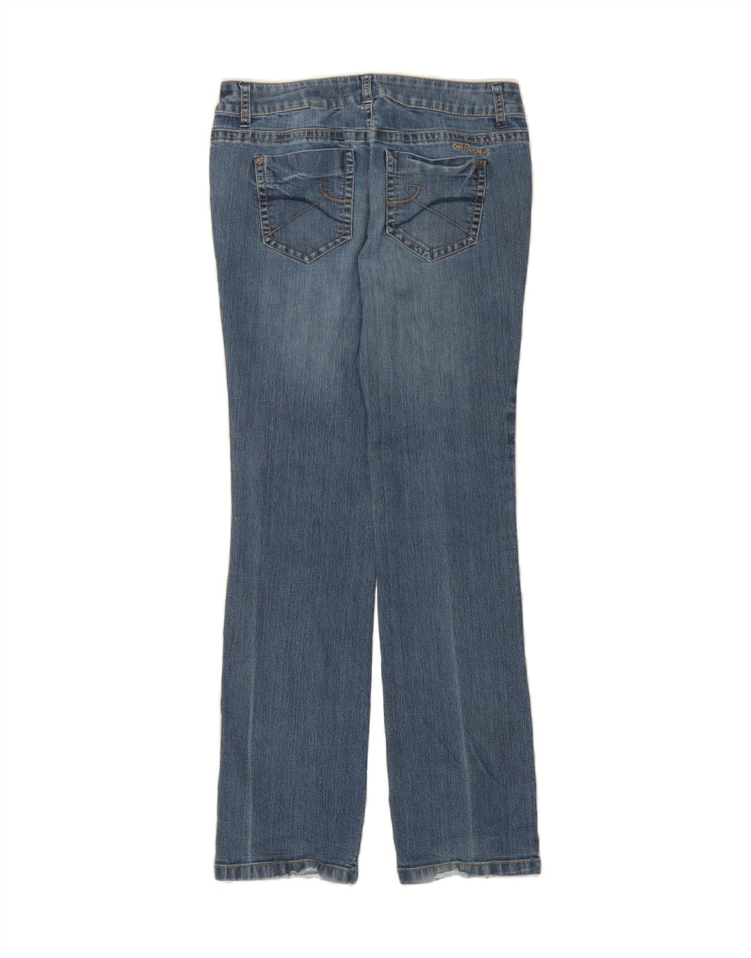 DKNY Womens Bootcut Jeans US 8 Medium W30 L32 Blue Cotton Vintage Dkny and Second-Hand Dkny from Messina Hembry 