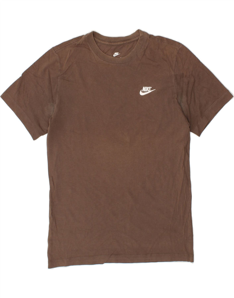 NIKE Mens T-Shirt Top Small Grey Cotton | Vintage Nike | Thrift | Second-Hand Nike | Used Clothing | Messina Hembry 