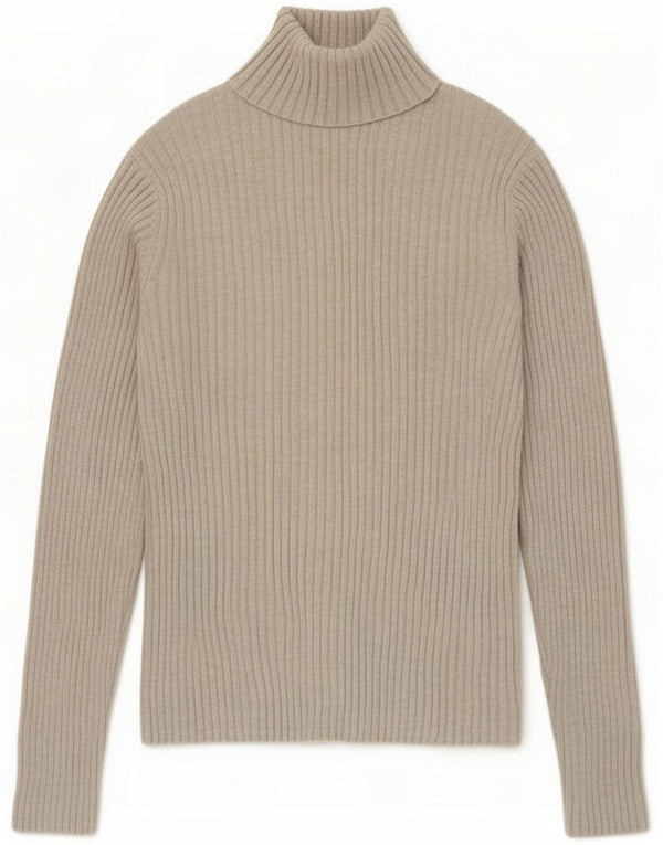 Gap Womens Roll Neck Jumper Sweater UK 10 Small Grey Cotton