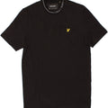 LYLE & SCOTT Mens Graphic T-Shirt Top XS Black Cotton Vintage Lyle & Scott and Second-Hand Lyle & Scott from Messina Hembry 