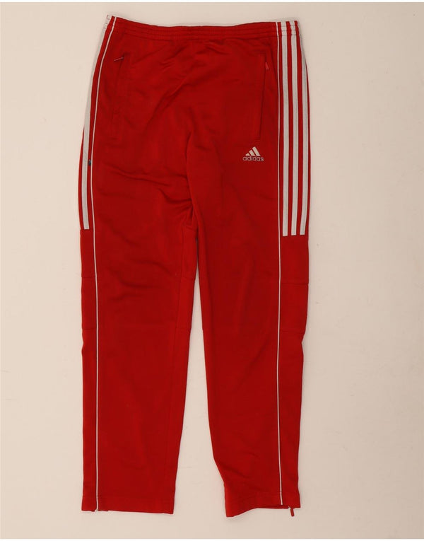 Adidas Boys Tracksuit Trousers 13-14 Years Red