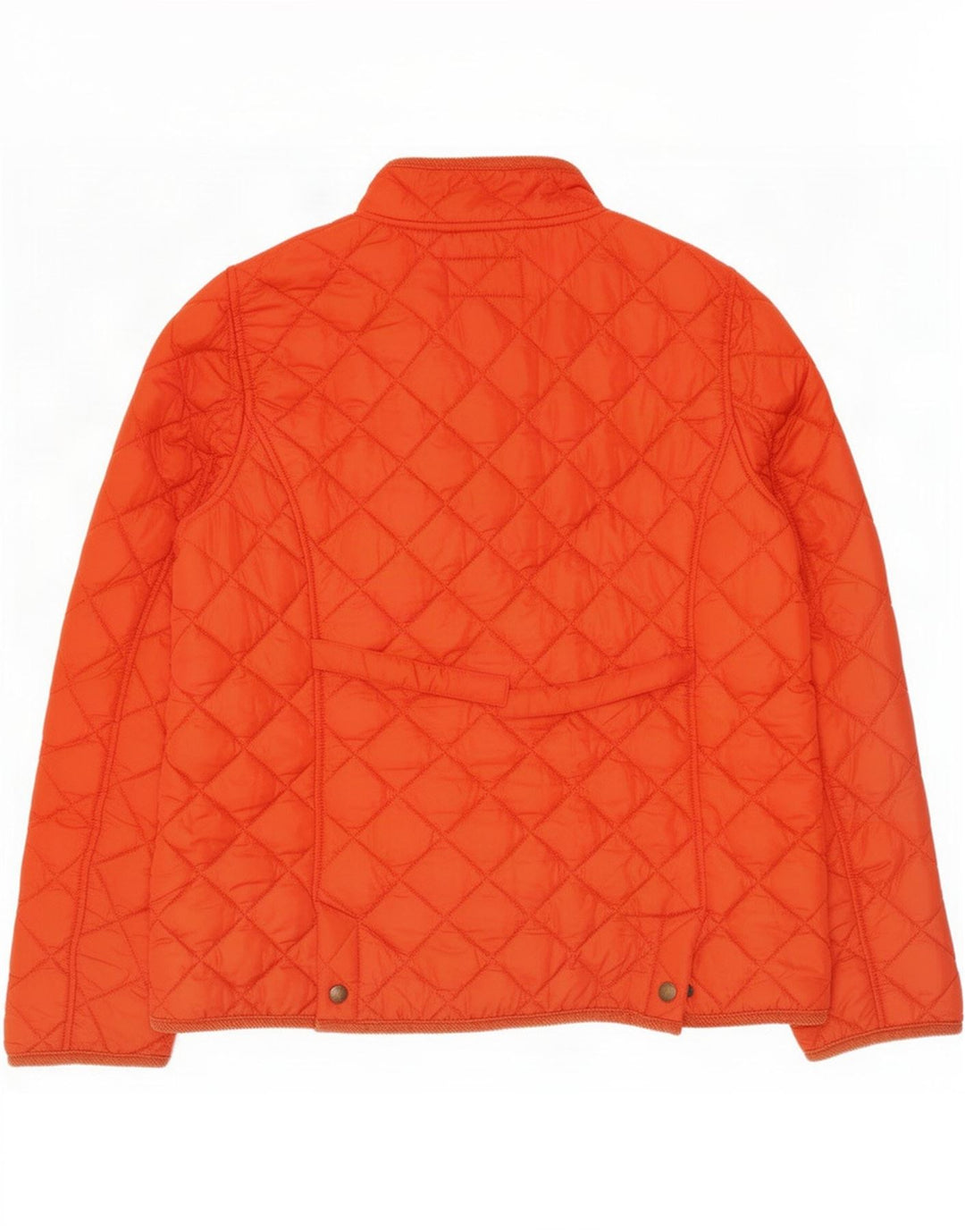 Gant Womens Quilted Jacket UK 20 2XL Orange Polyester