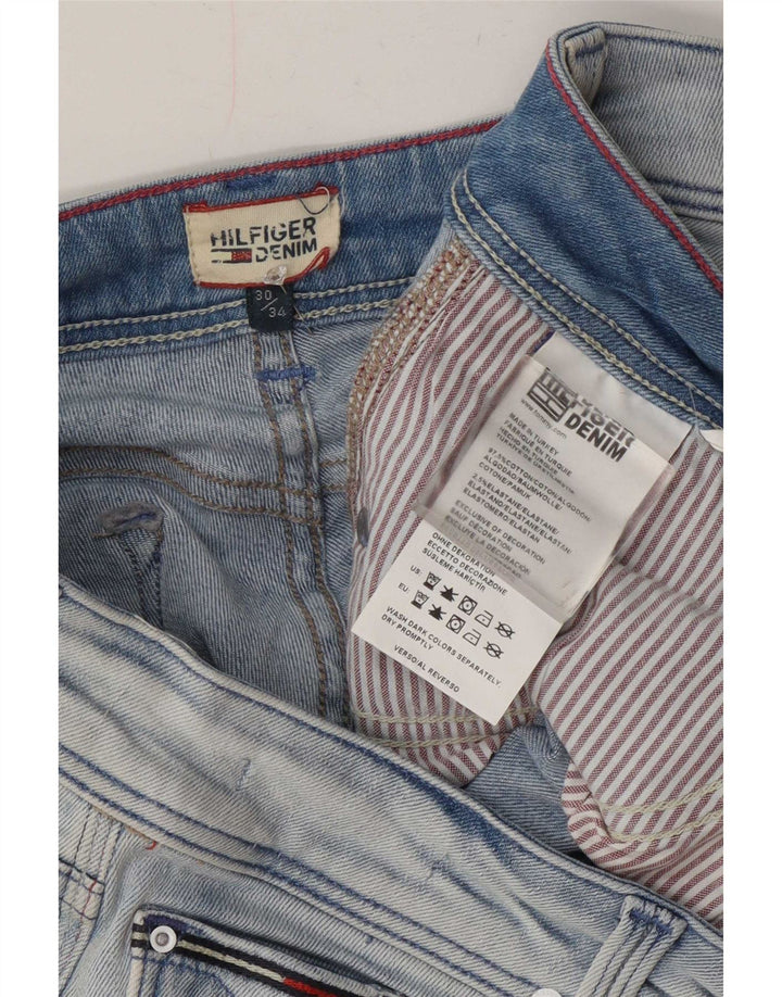 Tommy Hilfiger Womens Slim Jeans W30 L30 Blue Cotton