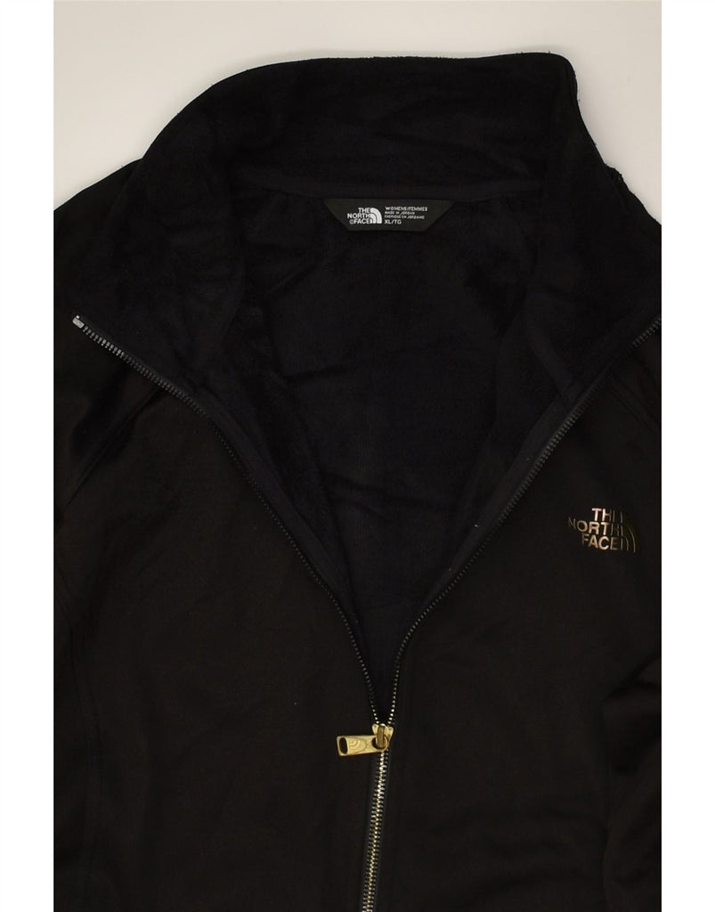 THE NORTH FACE Womens Tracksuit Top Jacket UK 18 XL Black Polyester | Vintage The North Face | Thrift | Second-Hand The North Face | Used Clothing | Messina Hembry 