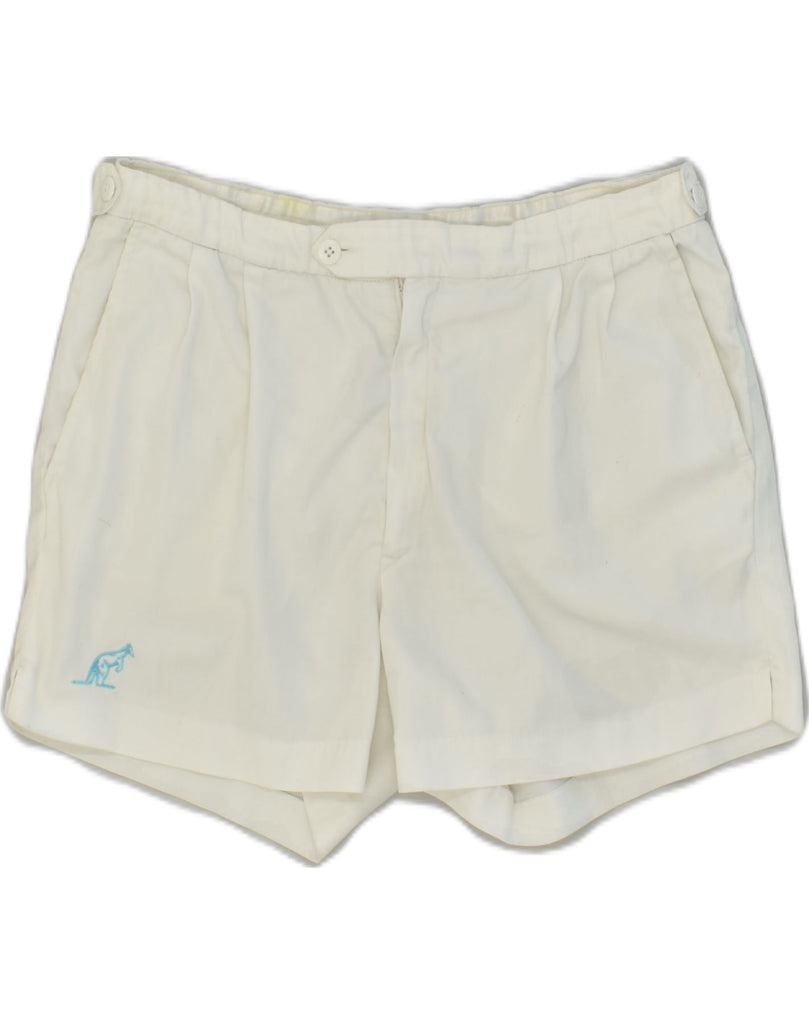 AUSTRALIAN L'ALPINA Mens sportswear Casual Shorts IT 48 Medium W28  White | Vintage AUSTRALIAN L'ALPINA | Thrift | Second-Hand AUSTRALIAN L'ALPINA | Used Clothing | Messina Hembry 