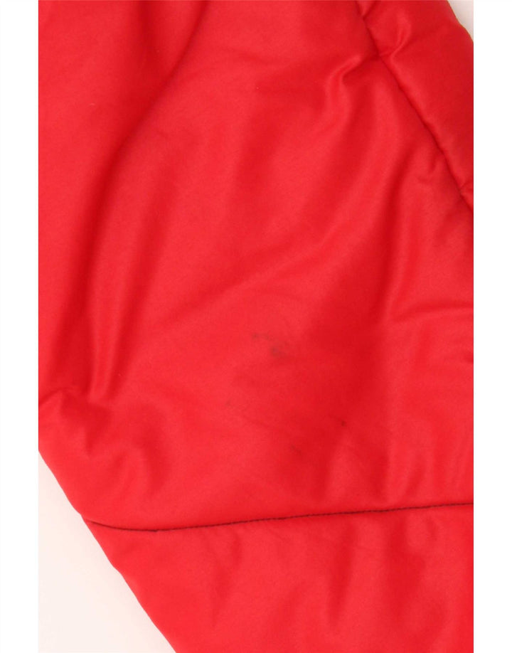 Vintage Mens Padded Jacket IT 48 Medium Red