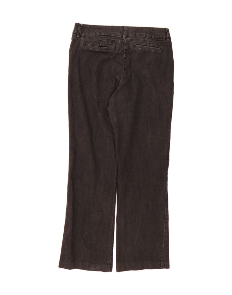 LEE Womens Curvy Fit Straight Casual Trousers W34 L32 Grey Vintage Lee and Second-Hand Lee from Messina Hembry 