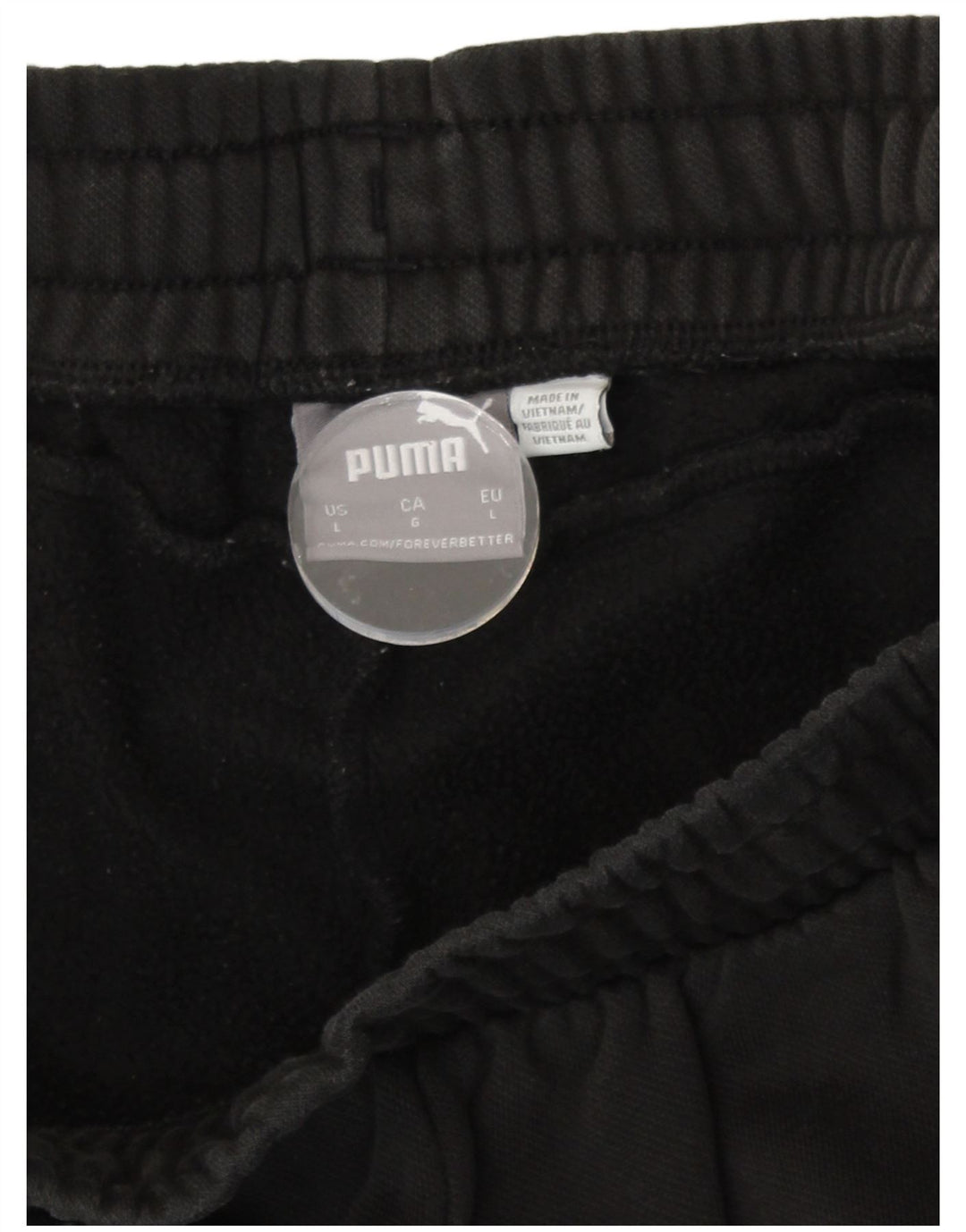 Puma Mens Tracksuit Trousers Large Black