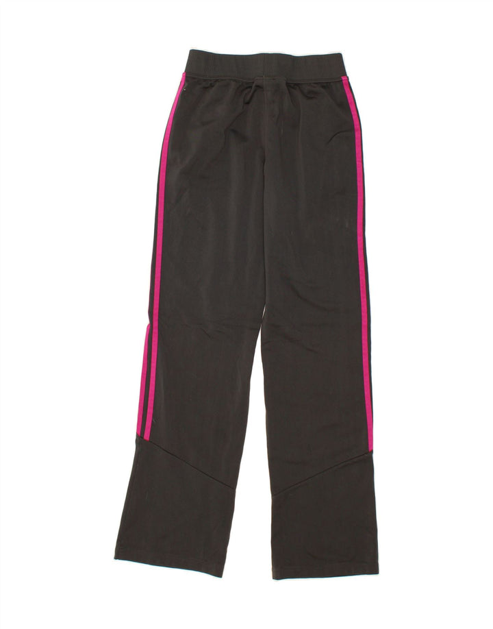 ADIDAS Girls Tracksuit Trousers 15-16 Years Grey Polyester Vintage Adidas and Second-Hand Adidas from Messina Hembry 