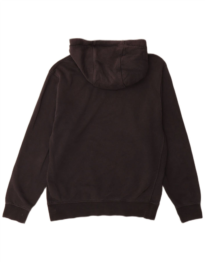 Nike Mens Graphic Hoodie Jumper Small Black Cotton