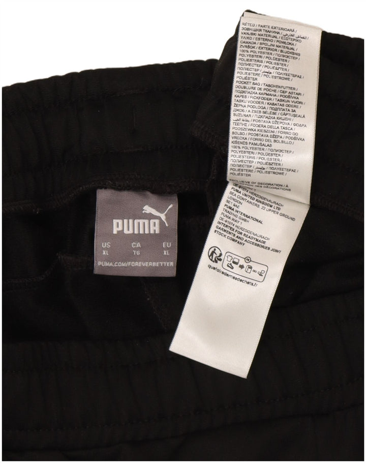 Puma Mens Tracksuit Trousers Joggers XL  Black Polyester