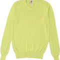 MURPHY & NYE Mens Regular Fit V-Neck Jumper Sweater Small Green Vintage Murphy & Nye and Second-Hand Murphy & Nye from Messina Hembry 