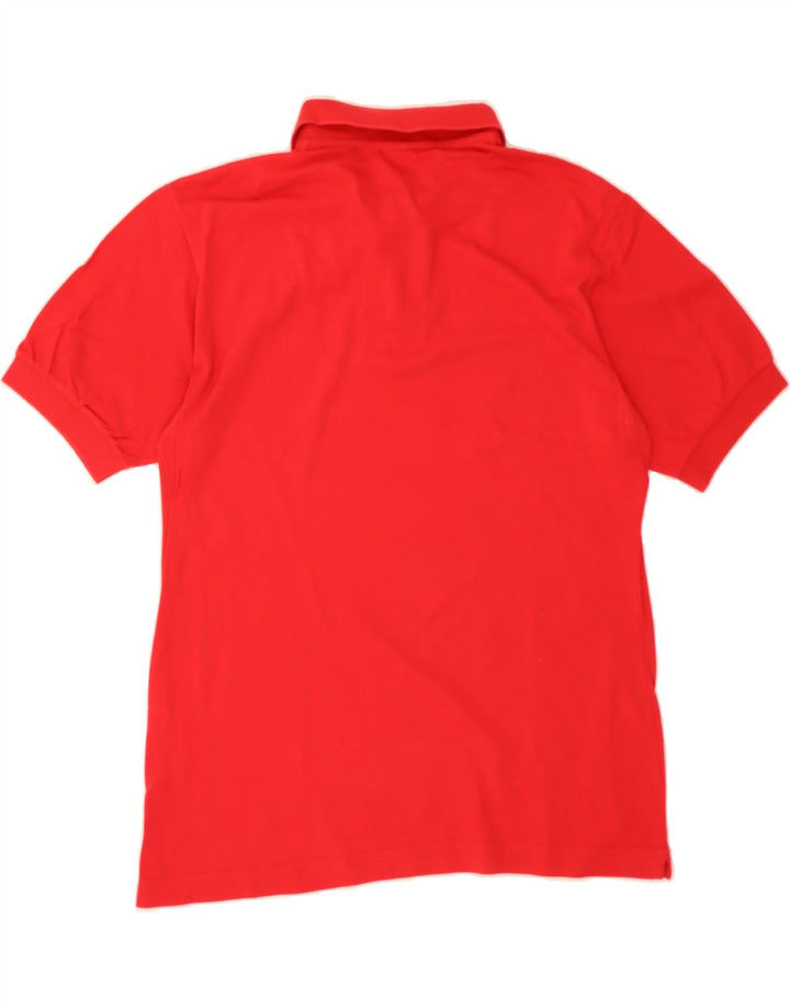 DIADORA Mens Polo Shirt Large Red Cotton Vintage Diadora and Second-Hand Diadora from Messina Hembry 