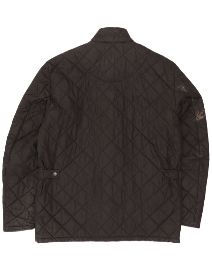 Barbour Mens Quilted Jacket UK 40 Large Black