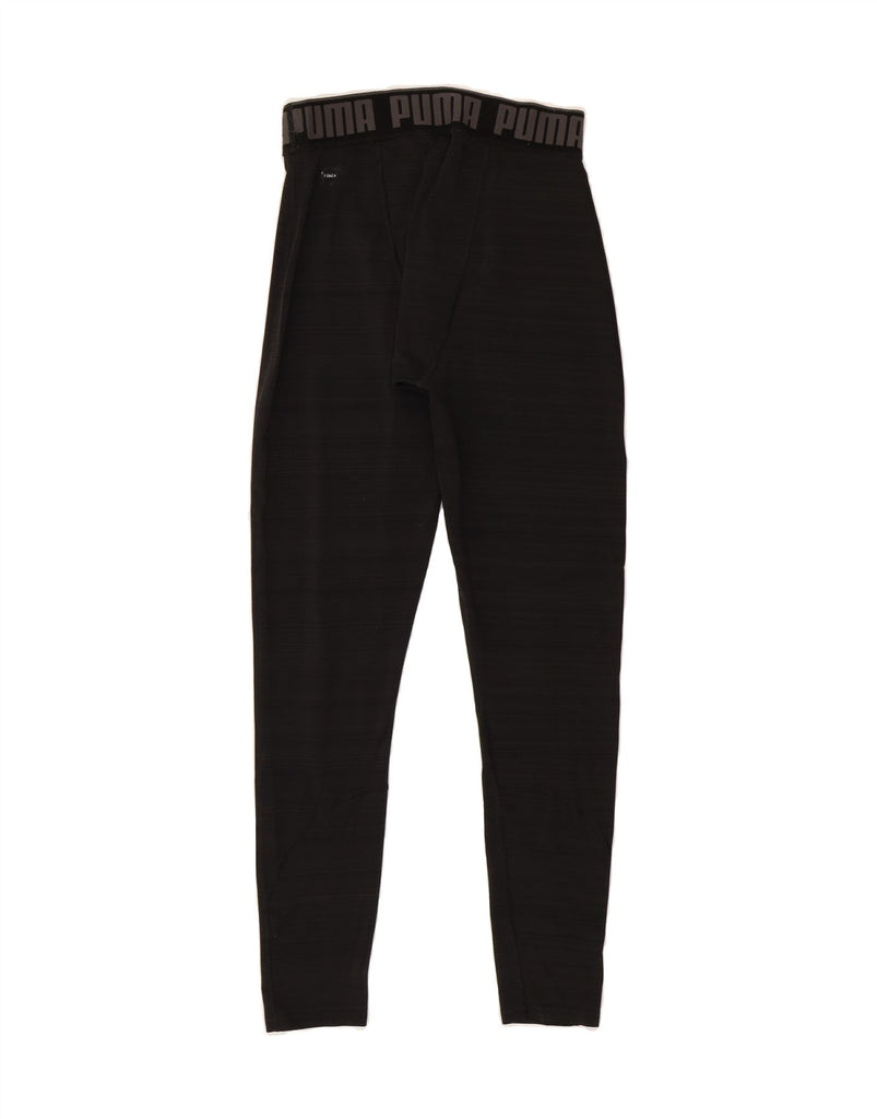 PUMA Mens Leggings Medium W30 L27 Black Vintage Puma and Second-Hand Puma from Messina Hembry 