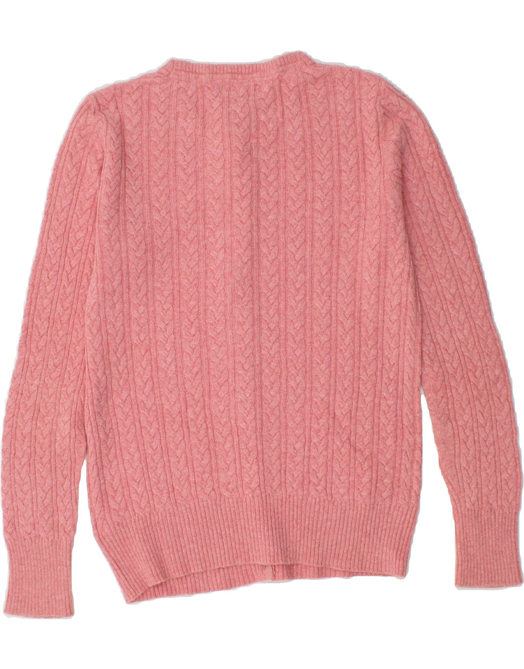 EDDIE BAUER Womens Cardigan Sweater UK 10 Small Pink Cotton Vintage Eddie Bauer and Second-Hand Eddie Bauer from Messina Hembry 