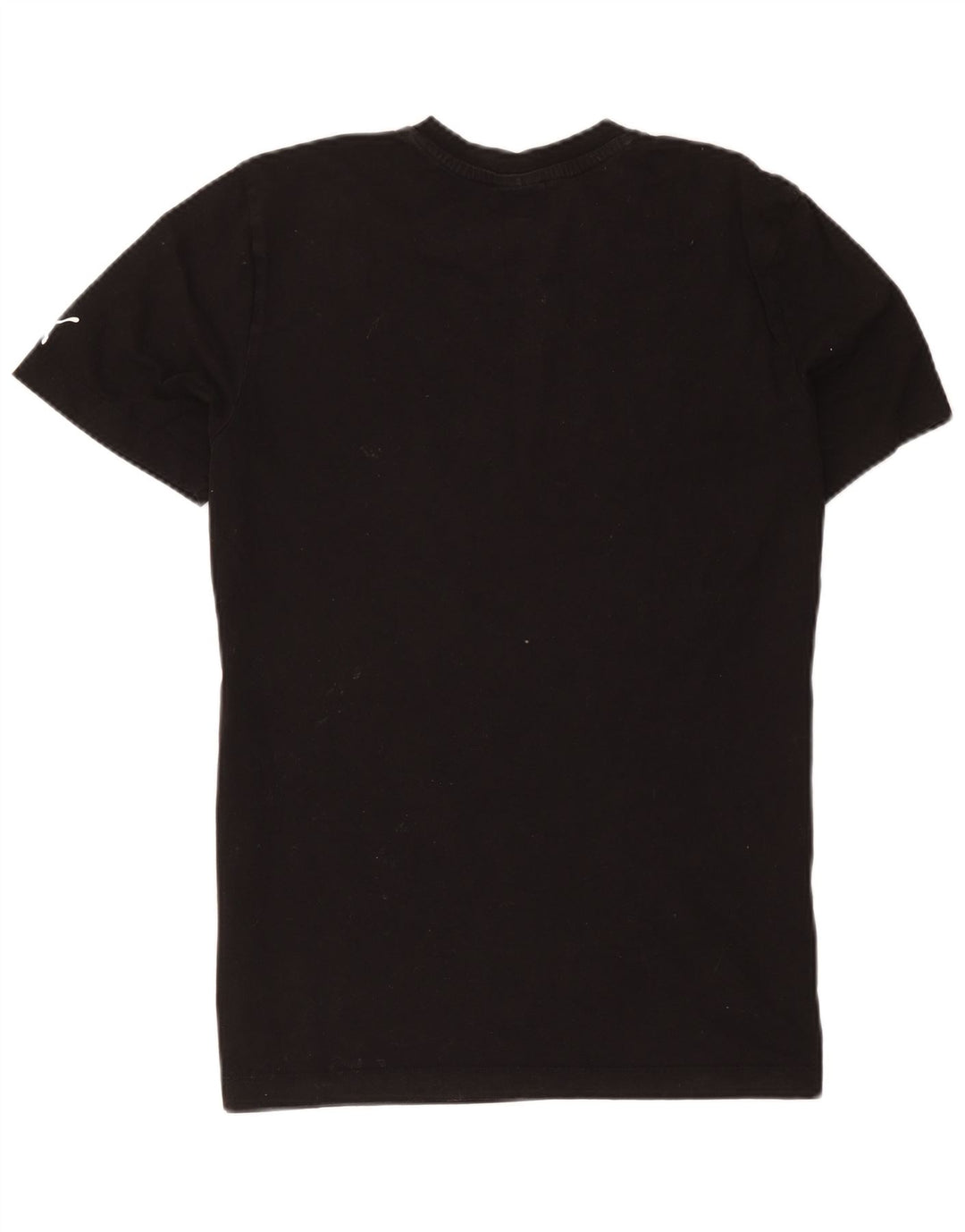 Puma Mens Graphic T-Shirt Top Medium Black Colourblock