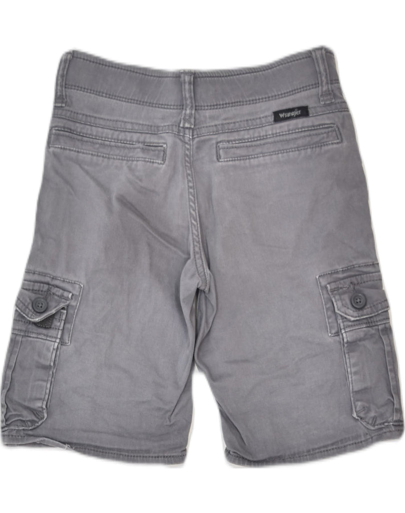 WRANGLER Boys Cargo Shorts 6-7 Years W22 Grey Cotton | Vintage | Thrift | Second-Hand | Used Clothing | Messina Hembry 