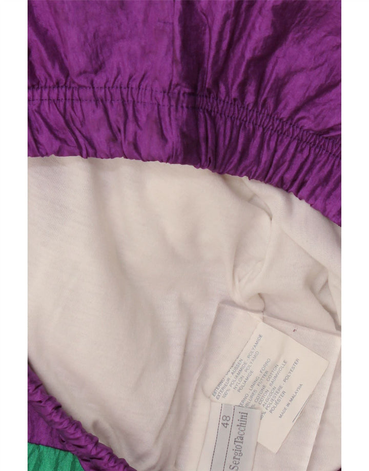 Sergio Tacchini Womens Tracksuit Trousers Joggers IT 48 Medium Purple