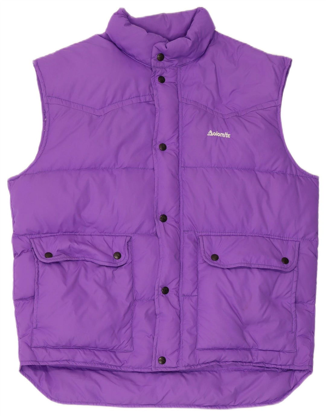 Dolomite Womens Padded Gilet UK 16 Large Purple