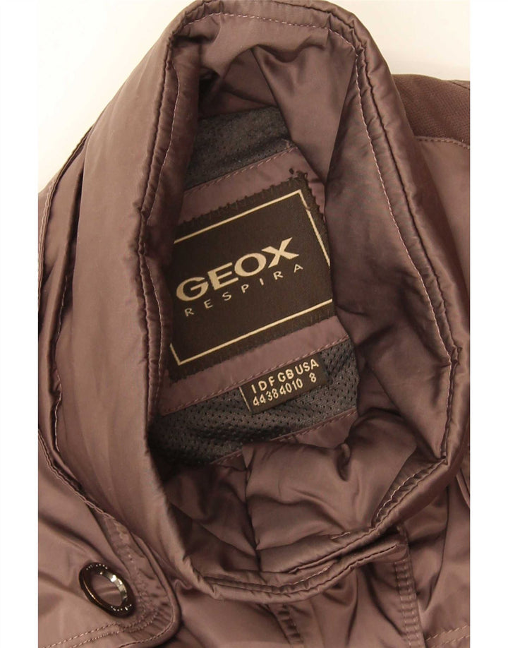 Geox Womens Respira Padded Jacket UK 10 Small Brown
