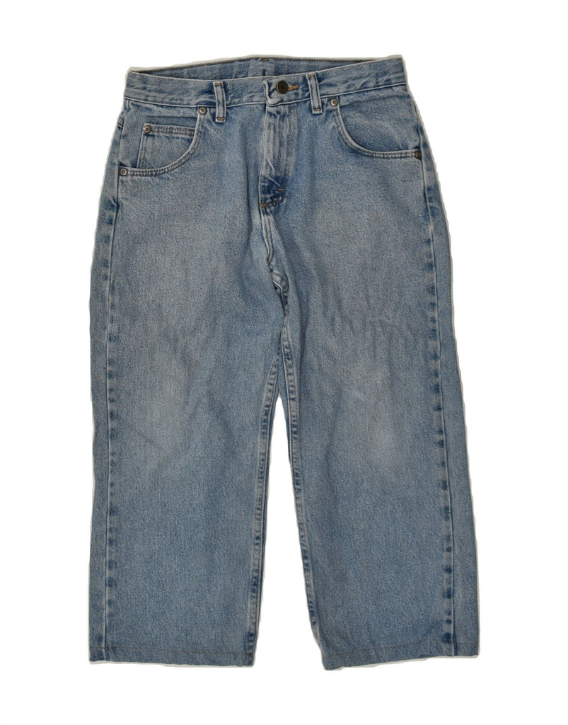 WRANGLER Boys Wide Leg Jeans 11-12 Years W28 L22 Blue Cotton | Vintage Wrangler | Thrift | Second-Hand Wrangler | Used Clothing | Messina Hembry 