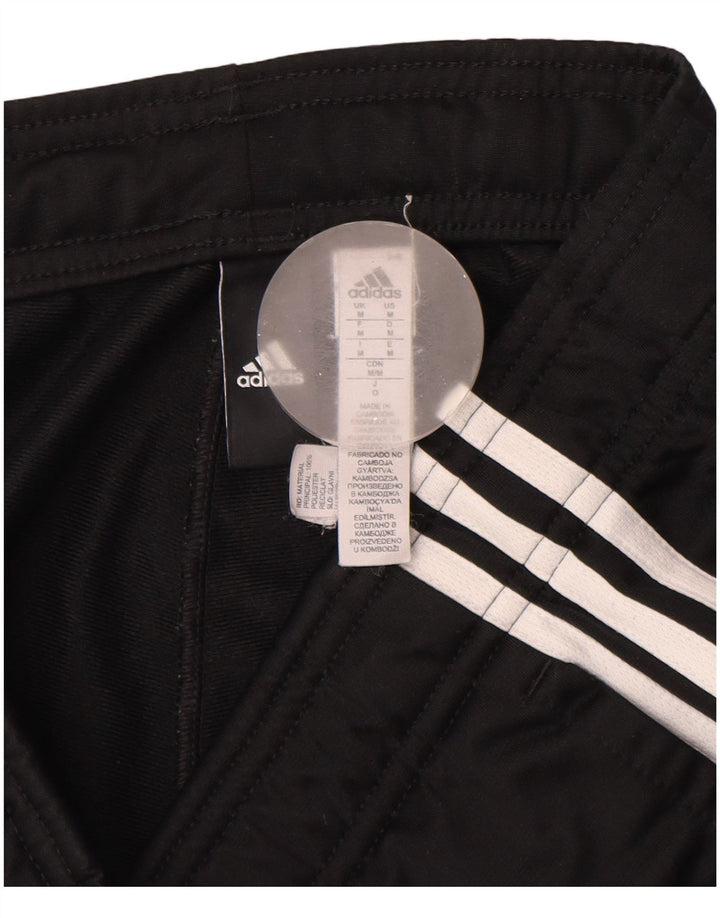Adidas Mens Tracksuit Trousers Joggers Medium  Black Polyester